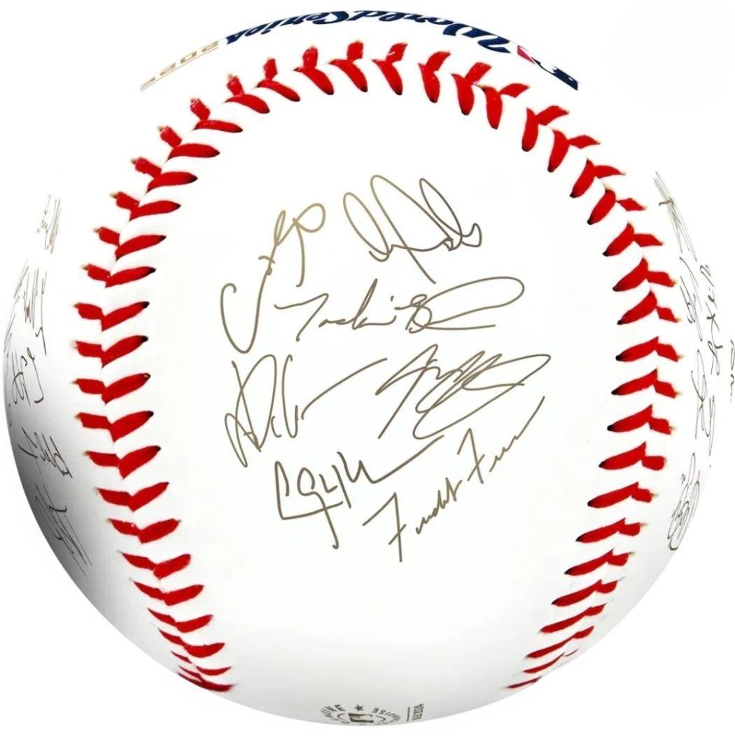 【黒lbanez】2025MLB WS優勝記念ボール ドジャース サイン入