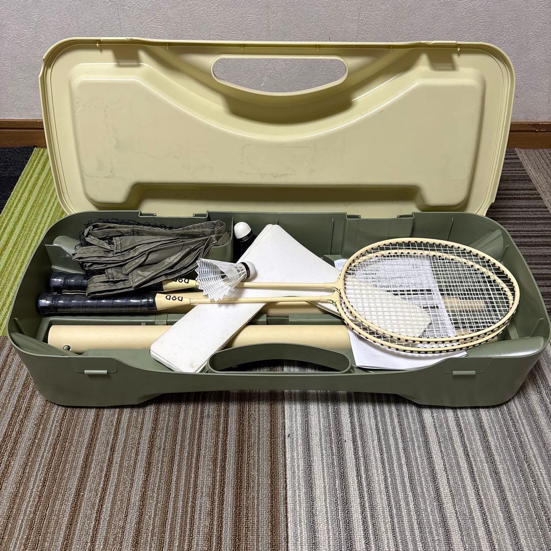DOD ソトバドセット アウトドア用バドミントンセット