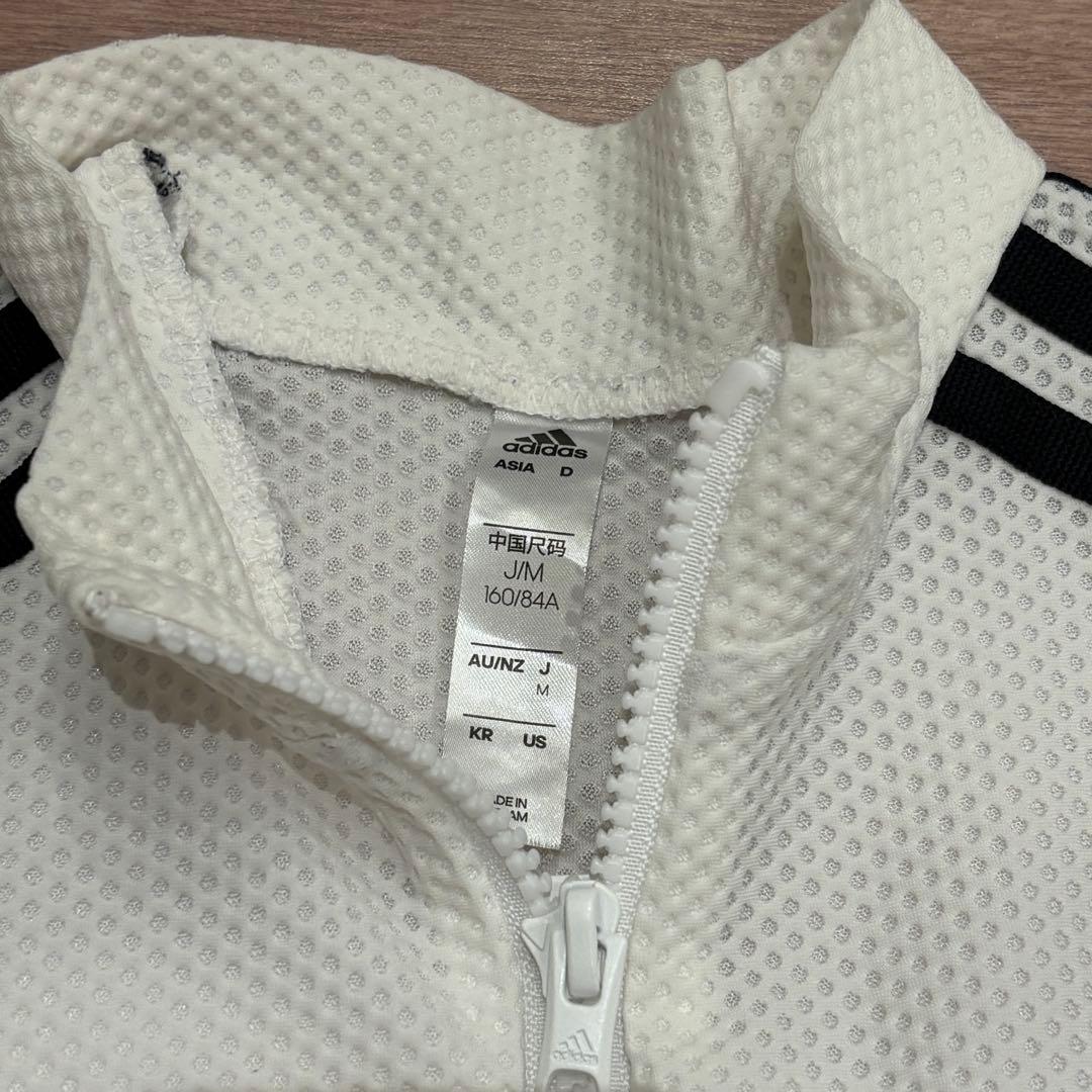 adidas ゴルフ レディース セットアップ メッシュ ジャケット ホワイト
