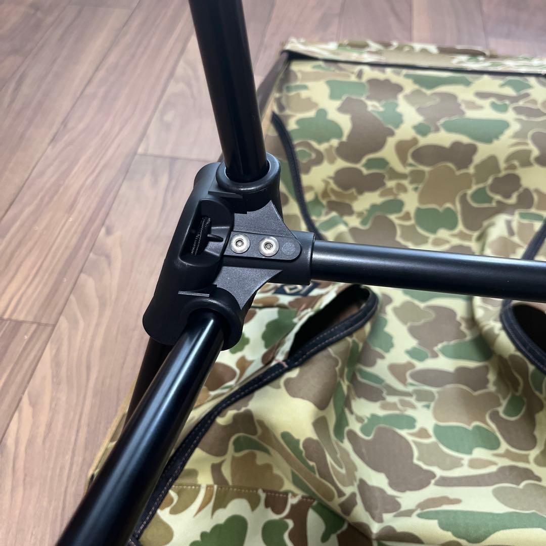 ヘリノックス　タクティカルサンセットチェア　ダックハンターカモ