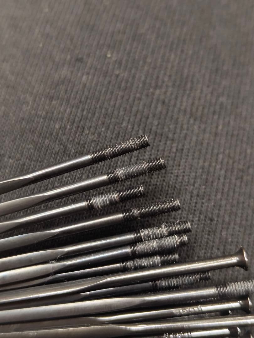 SAPIM CX-RAY 14G スポーク 278mm ブラック 20本