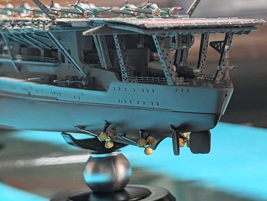 １９４１年　旧日本海軍（帝国海軍）航空母艦　赤城　1/700スケール