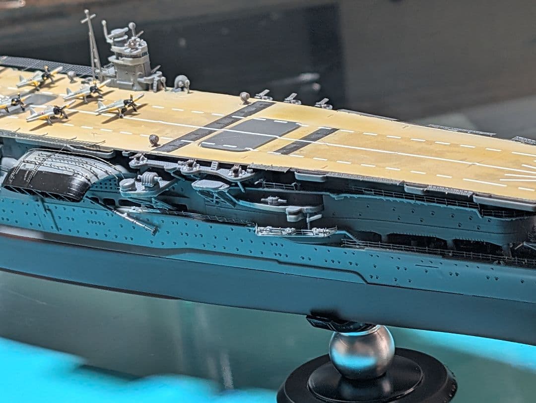 １９４１年　旧日本海軍（帝国海軍）航空母艦　赤城　1/700スケール