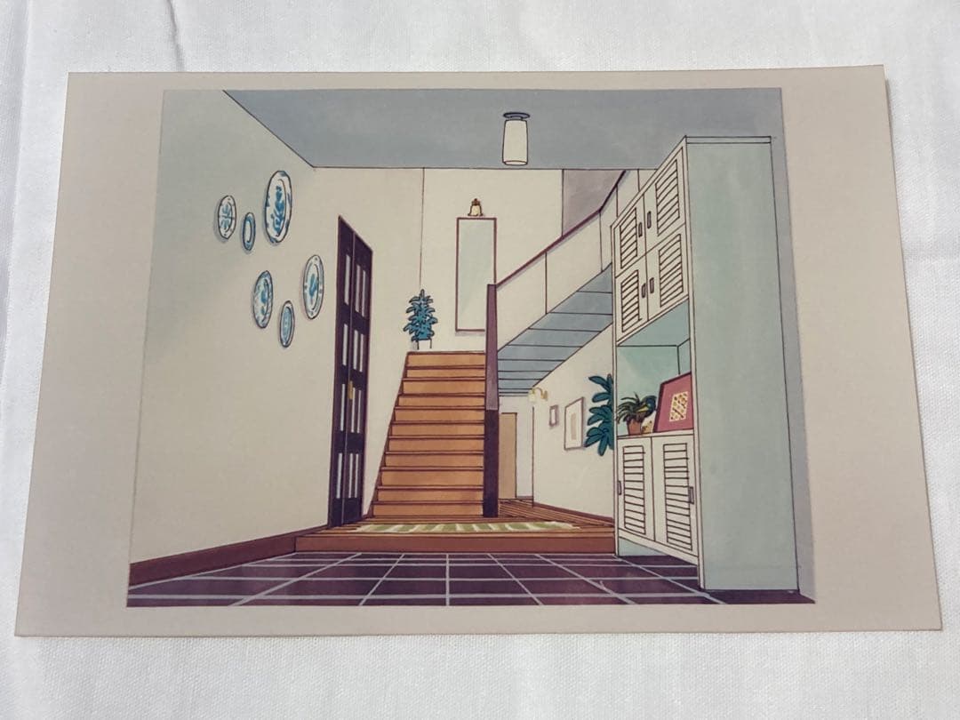 当時物 どろろんぱっ 設定資料 写真 背景ボード セット売り 1990年代アニメ