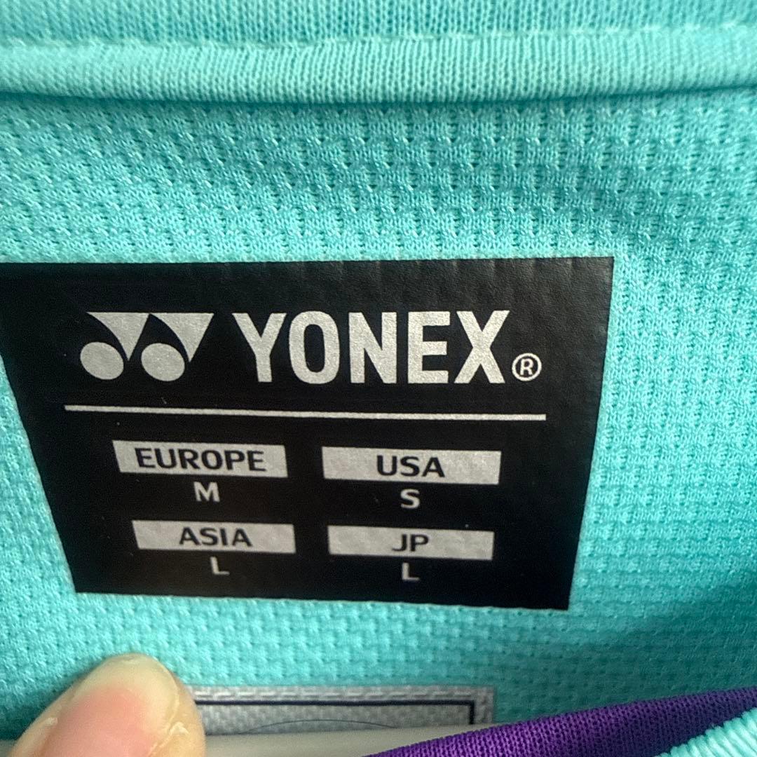 YONEX 水色 グラデーション Tシャツ ショートパンツセット