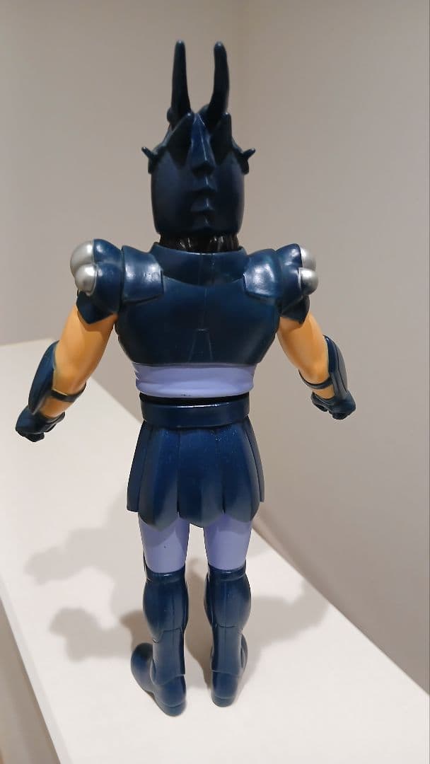 無版権　パチ　聖闘士星矢　ドラゴン紫龍　ソフビ　当時物　台湾製