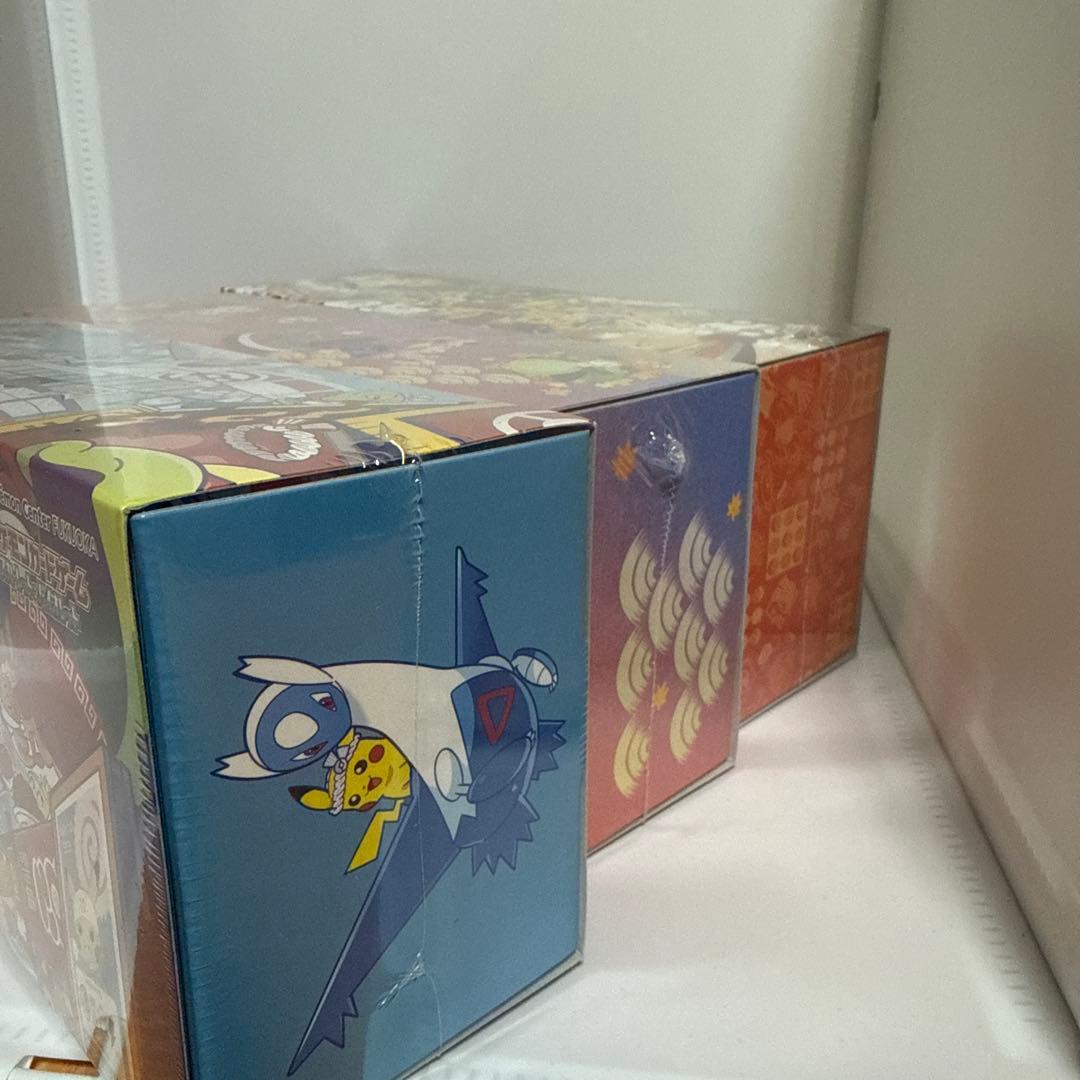 ポケモンカードゲームスペシャルBOX トウホク・ヒロシマ・フクオカ シュリンク付