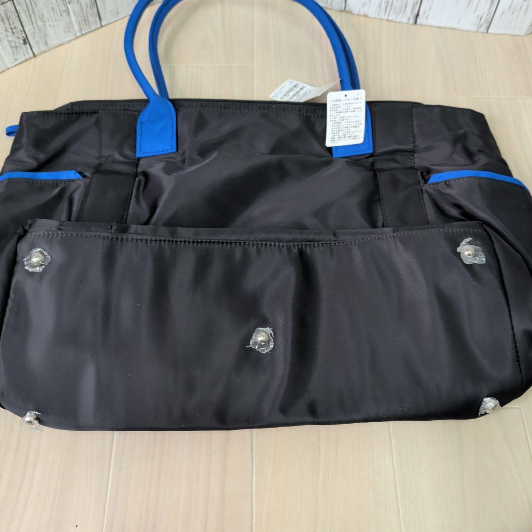 Munsingwear マンシングウェア　ゴルフトートバッグ ブラック　ブルー