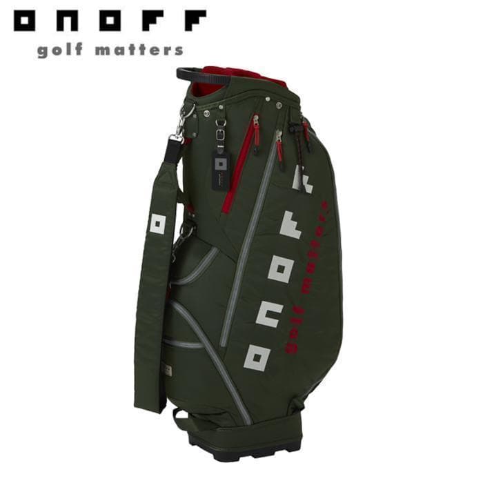 新品 ONOFF オノフ キャディバッグ OB3624 ダークグリーン