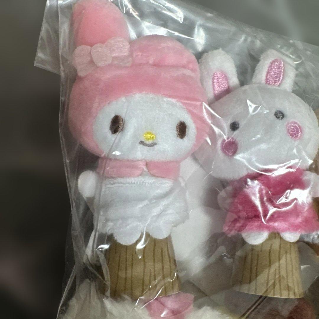 サンリオ　ハローキティ　指人形　マイメロ　シナモン　平成レトロ