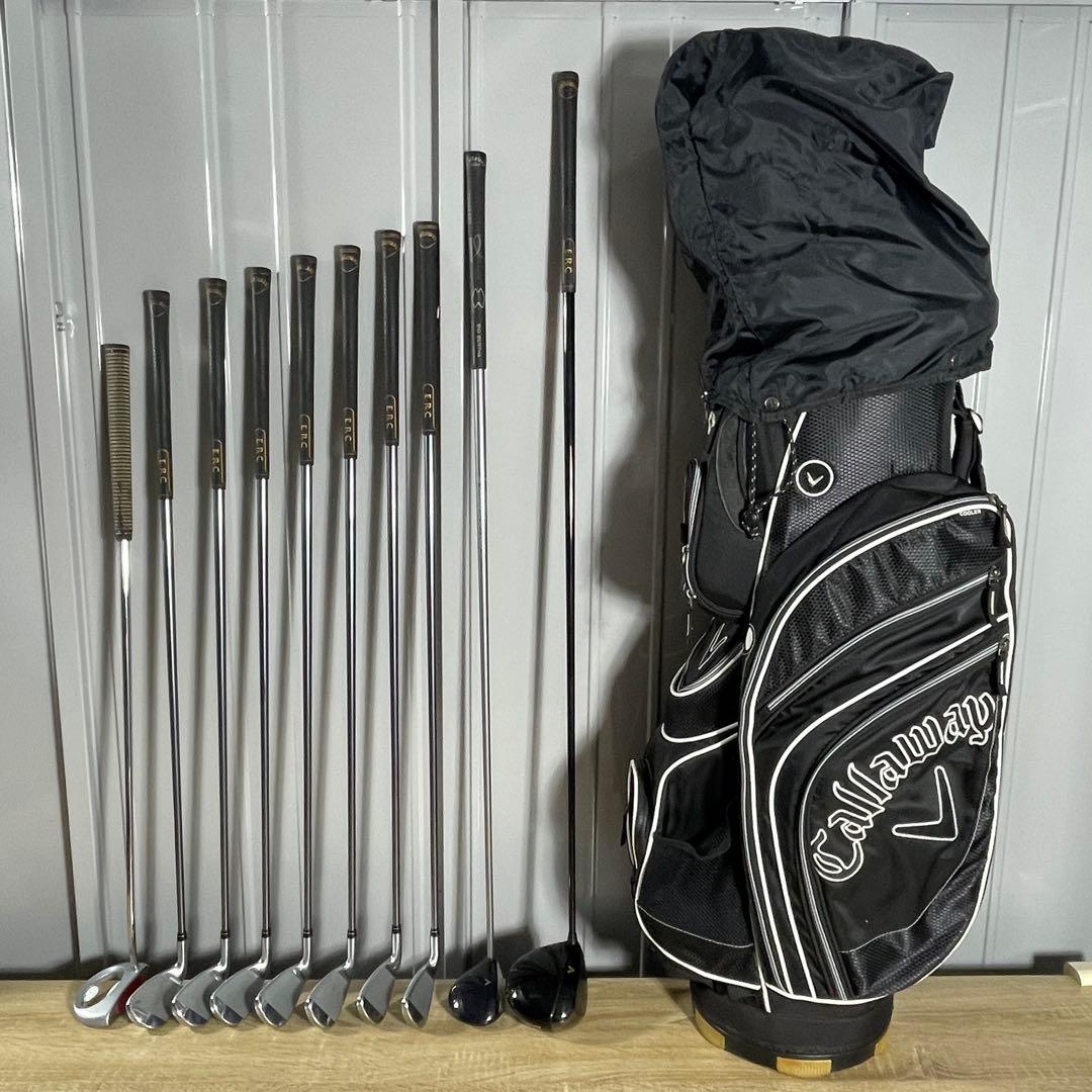 Callaway（キャロウェイ）ゴルフクラブ　ゴルフバッグ　10本セット　メンズ