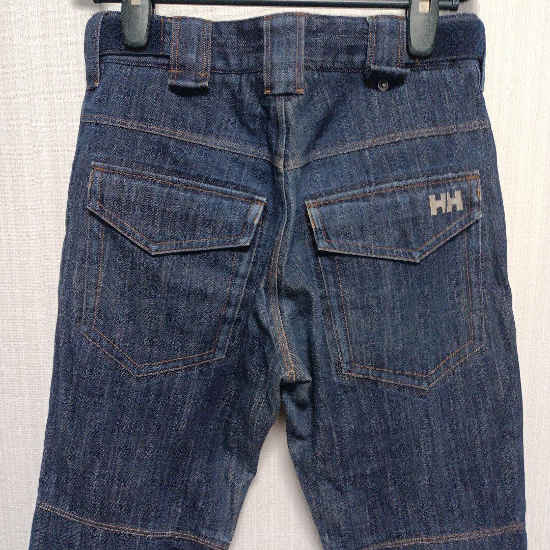 【希少・美品】ヘリーハンセン　スノボーウェア　デニム　パンツ