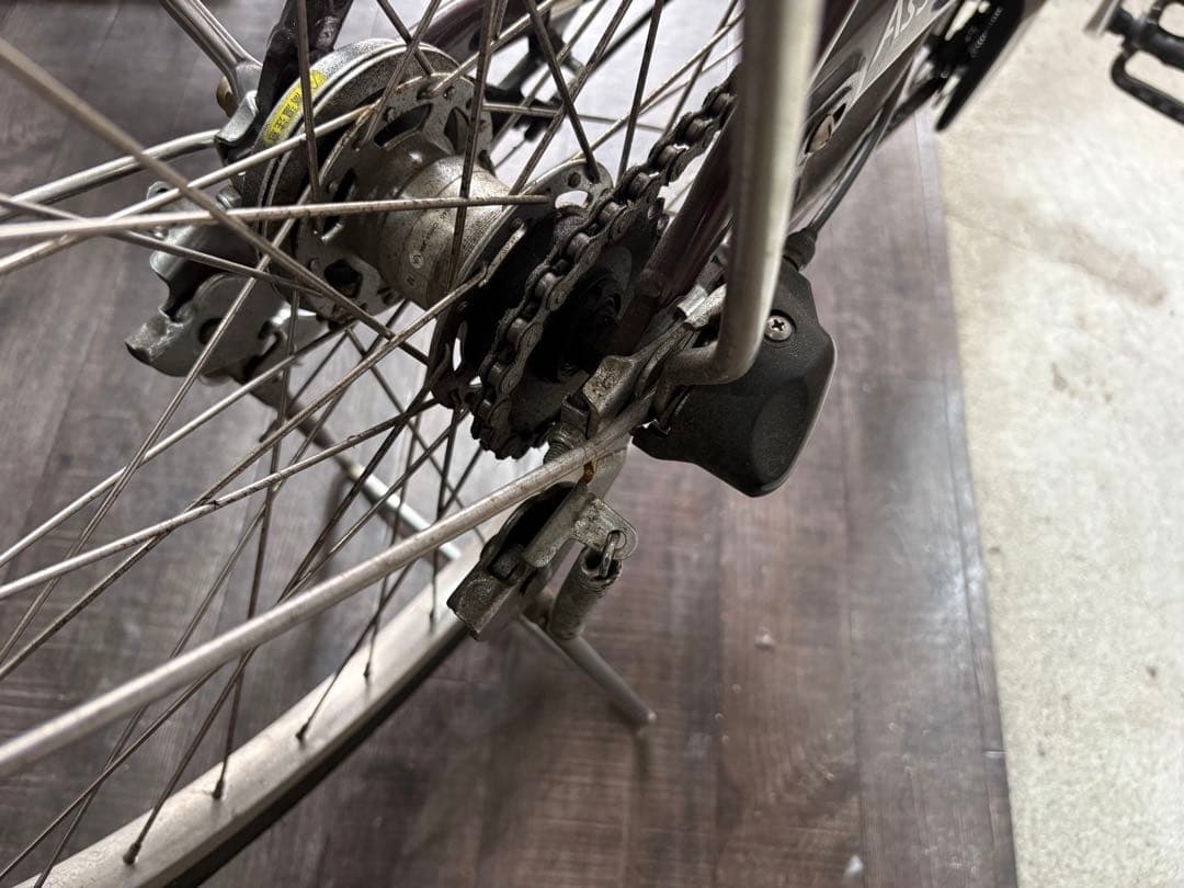 BRIDGESTONE 24in 15.4ah大容量バッテリー　 電動自転車