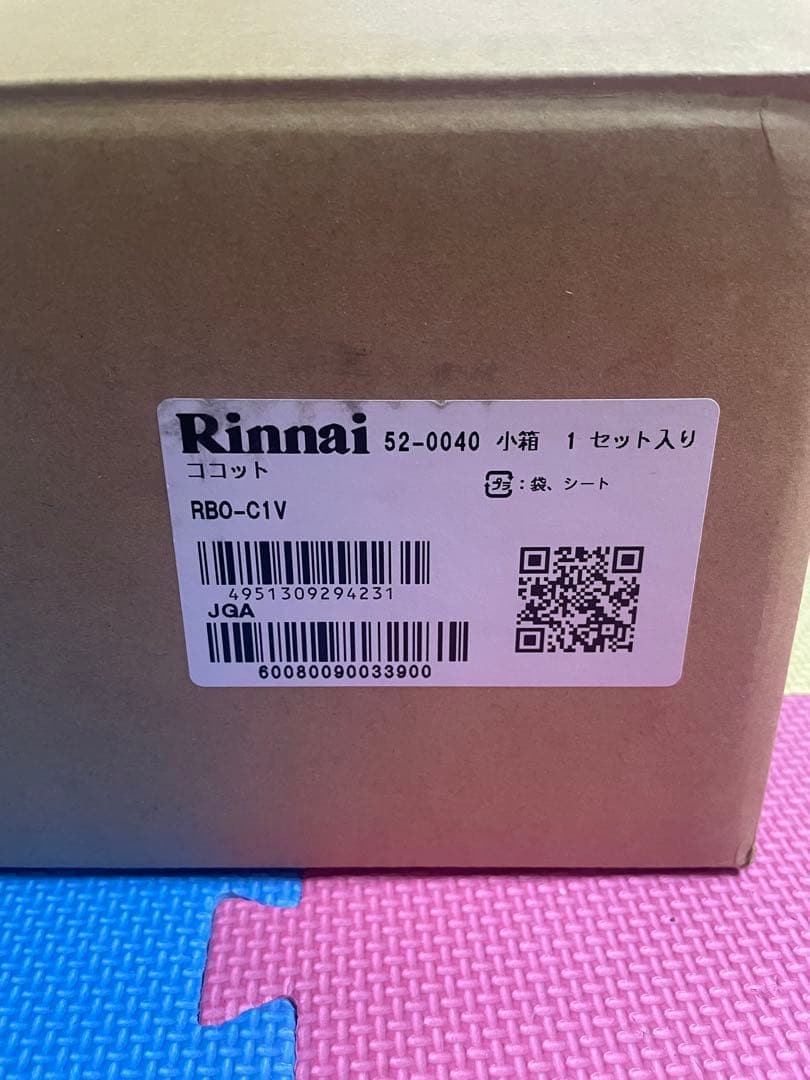 Rinnai リンナイ　ココットRBO-C1V-1 リンナイ