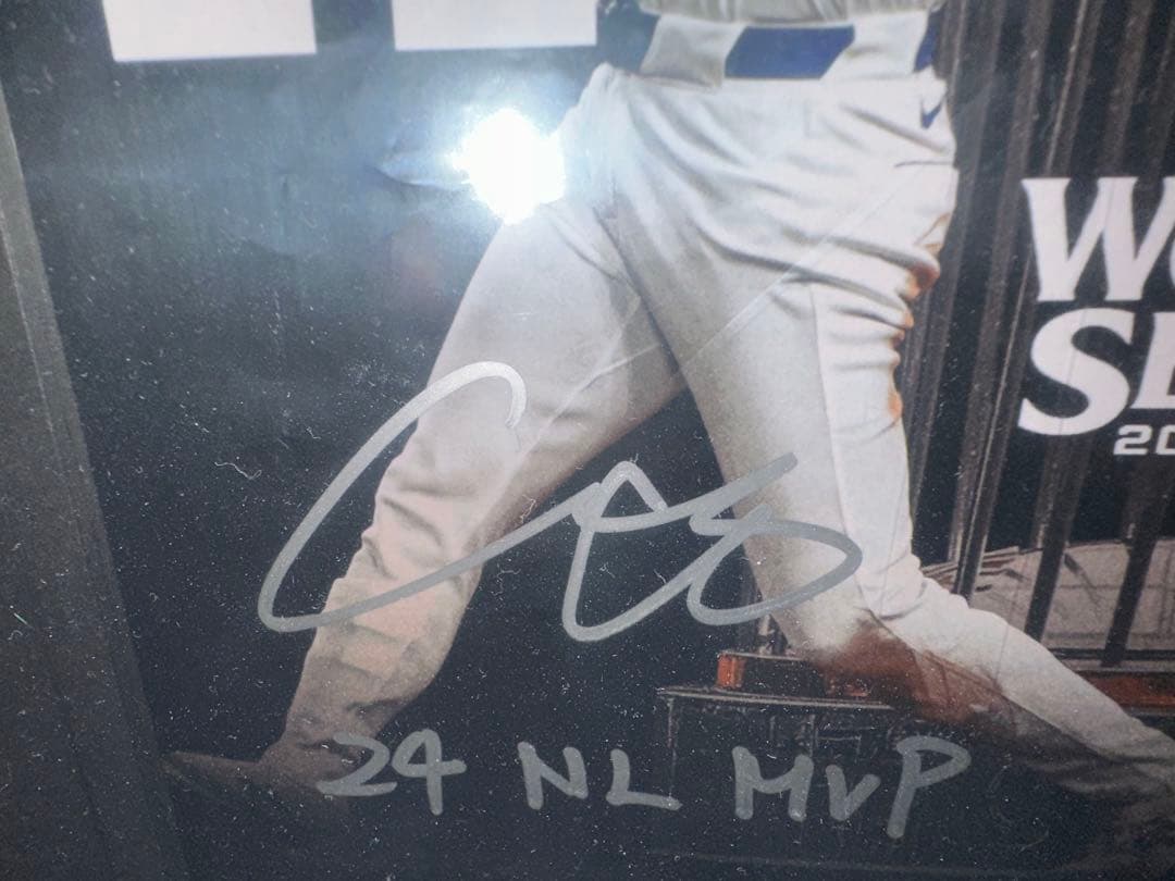 大谷翔平/ドジャース/直筆サイン/JSA/鑑定/証明書/MVP/2024/限定