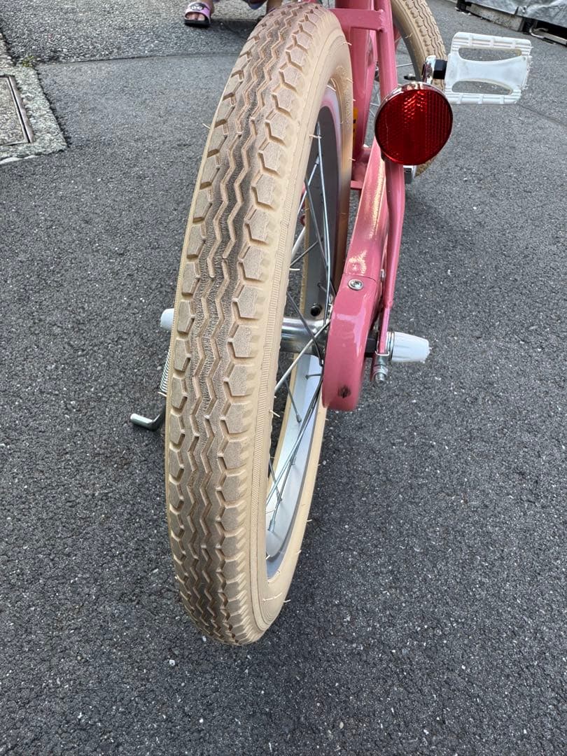 TOKYO BIKE 補助輪付 16インチ ピンク[都内直接引渡可］