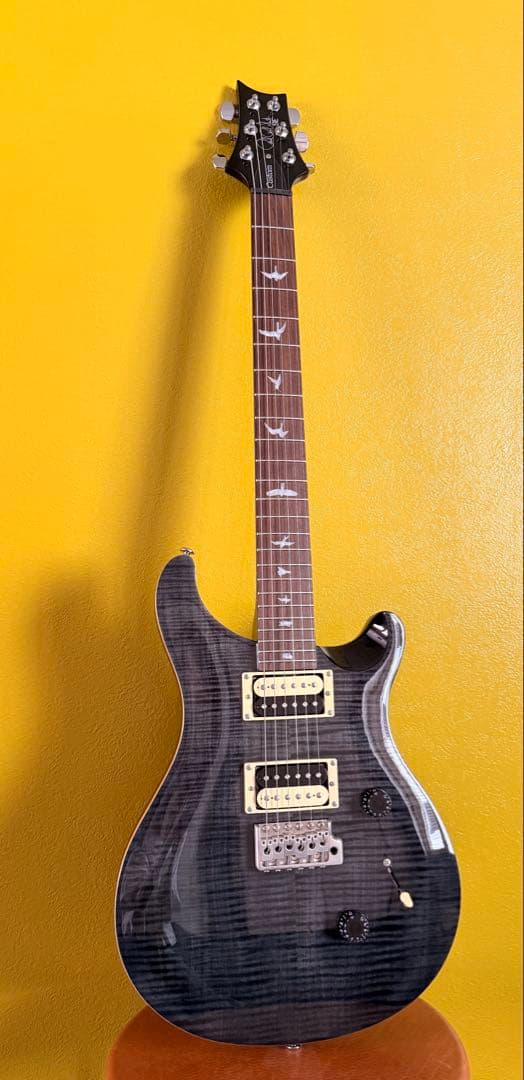 ほぼ未使用極美品！PRS SE CUSTOM 24 グレイブラック2017年製