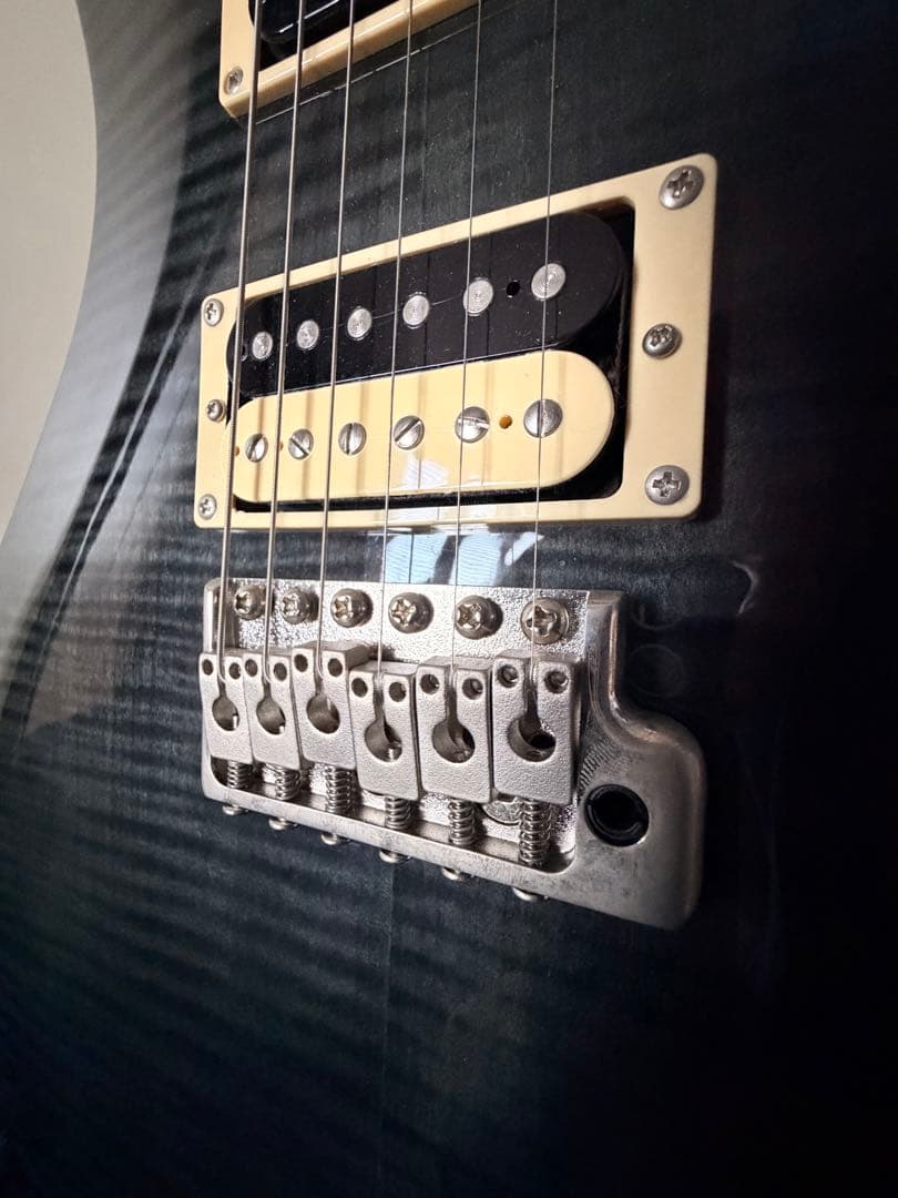 ほぼ未使用極美品！PRS SE CUSTOM 24 グレイブラック2017年製