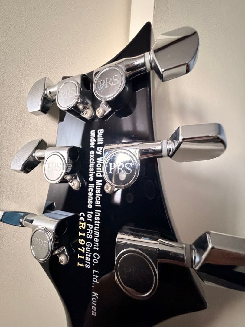 ほぼ未使用極美品！PRS SE CUSTOM 24 グレイブラック2017年製