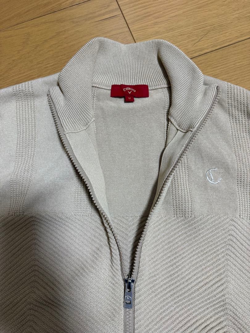 【極美品】キャロウェイレッドレーベル　ジップブルゾン　メンズMサイズ