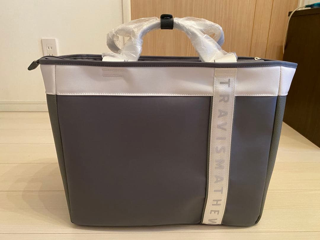 【新品】travisMathew トートバッグ グレー/ホワイト