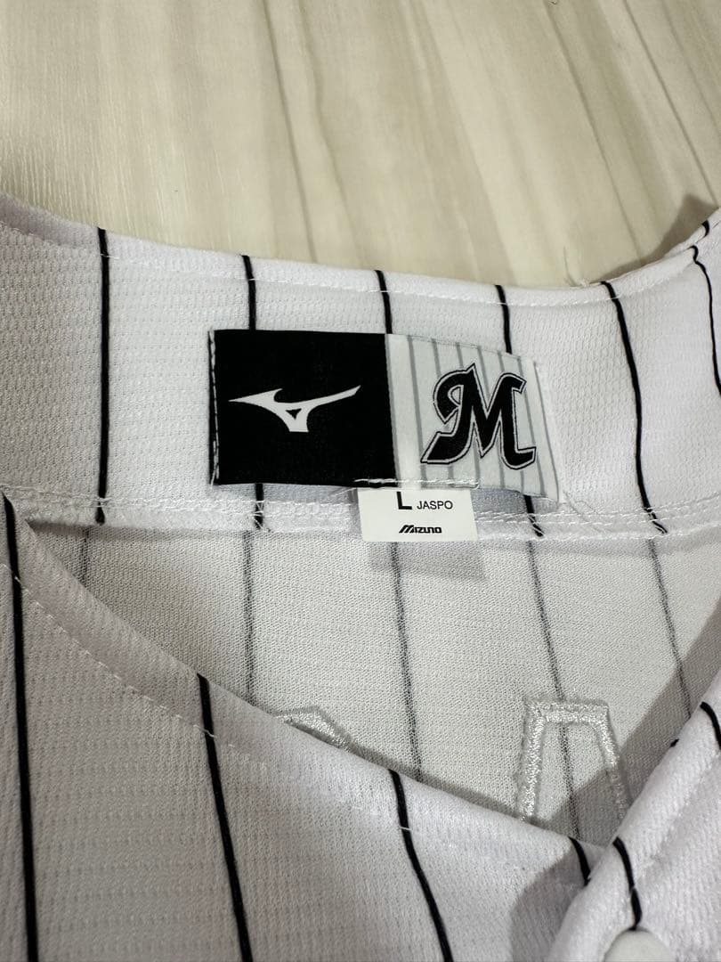 【最終値下げ】佐々木朗希 千葉ロッテ17番 ユニフォーム Lサイズ Mizuno
