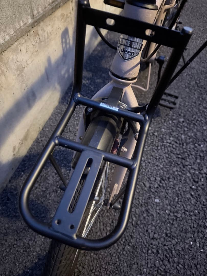 Jeep 折りたたみ自転車 ベージュ