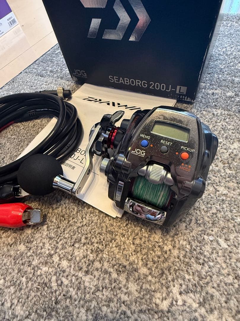 SEABORG 200J-L JOG POWER 電動リール