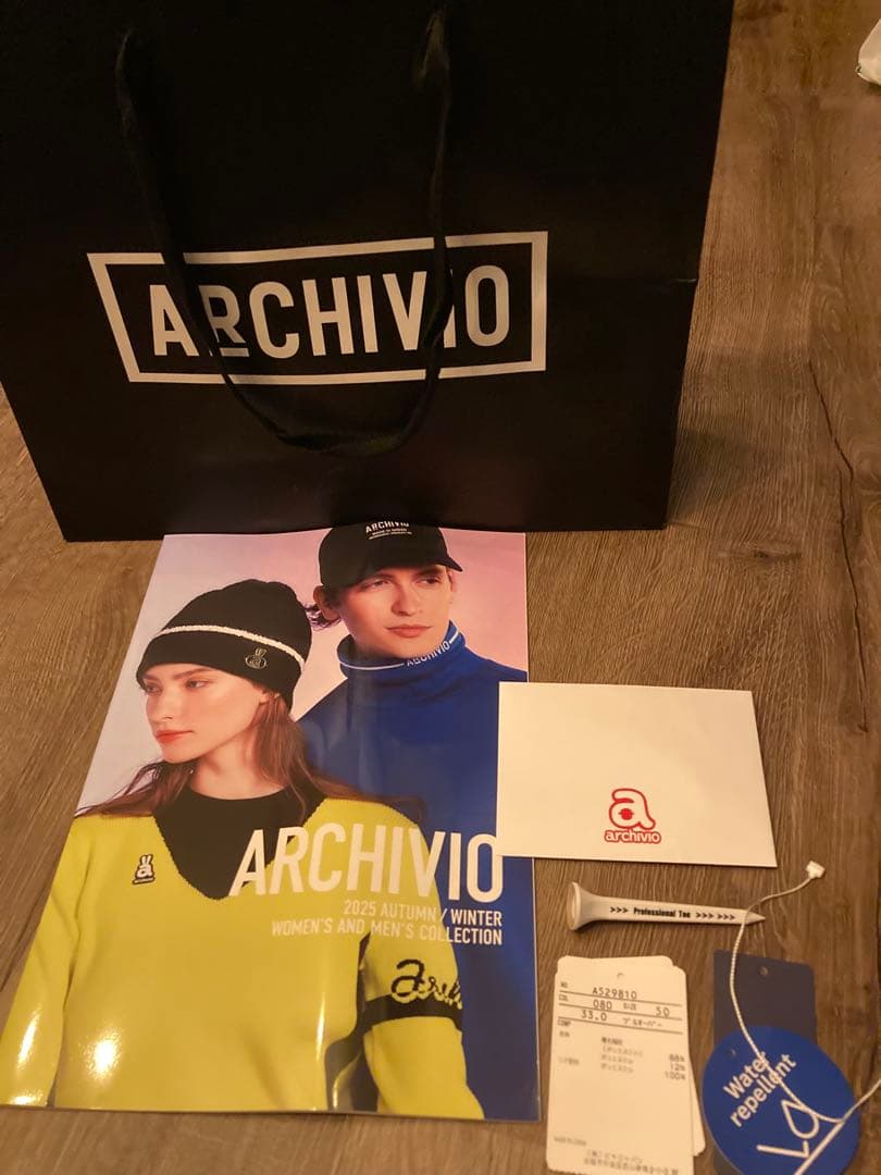 ARCHIVIO アルチビオ　ハーフジップリブ切替プルオーバー
