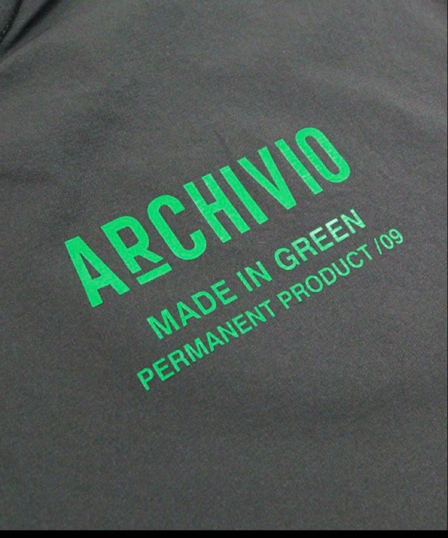 ARCHIVIO アルチビオ　ハーフジップリブ切替プルオーバー