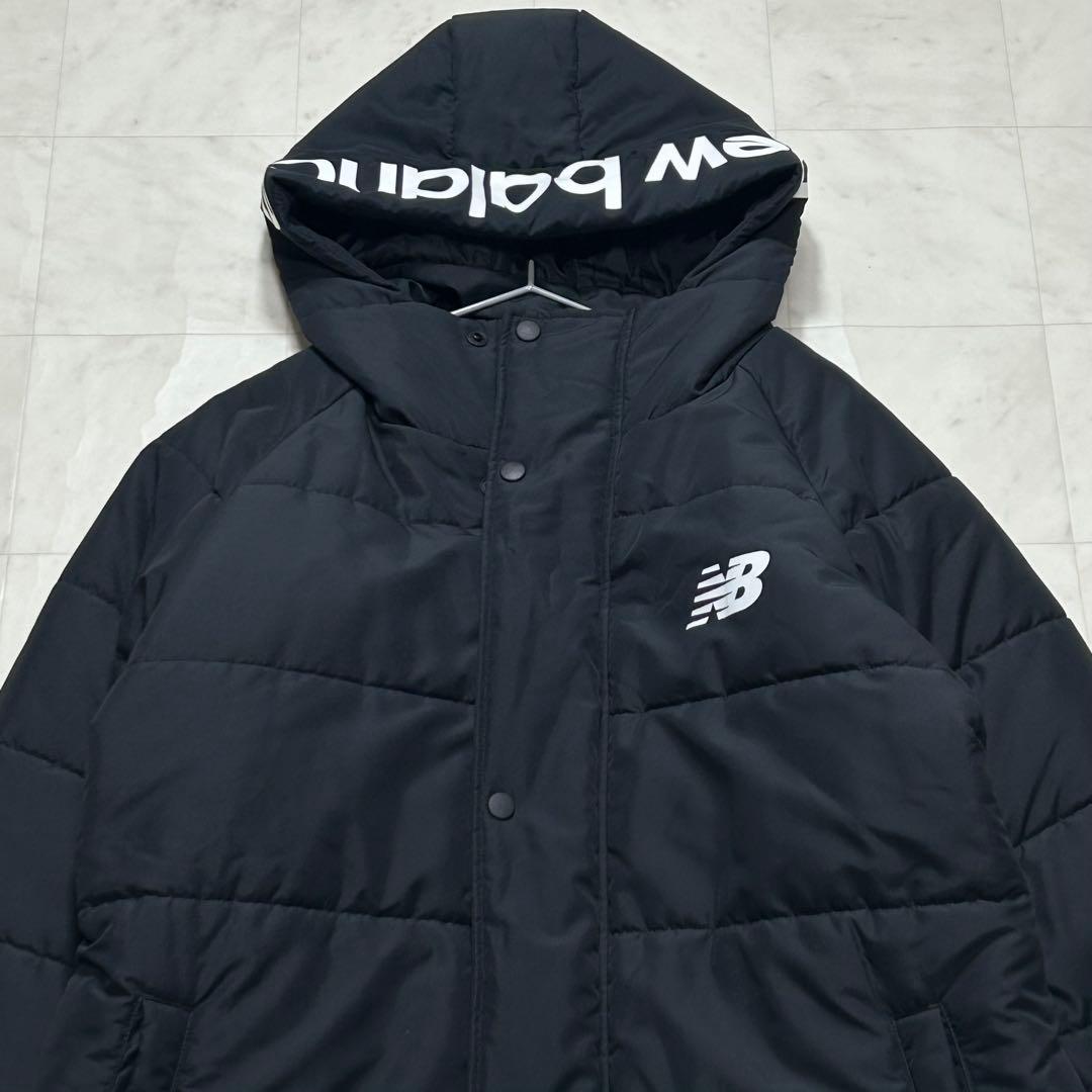 New Balance ニューバランス メンズ 中綿ベンチコート ブラック M