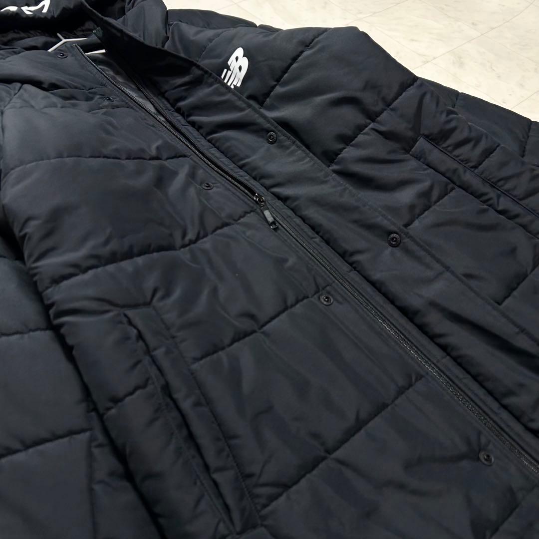 New Balance ニューバランス メンズ 中綿ベンチコート ブラック M