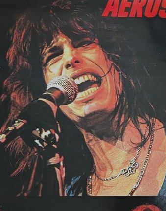 エアロスミス 1977年 ドロー・ザ・ライン プロモーション Live ポスター