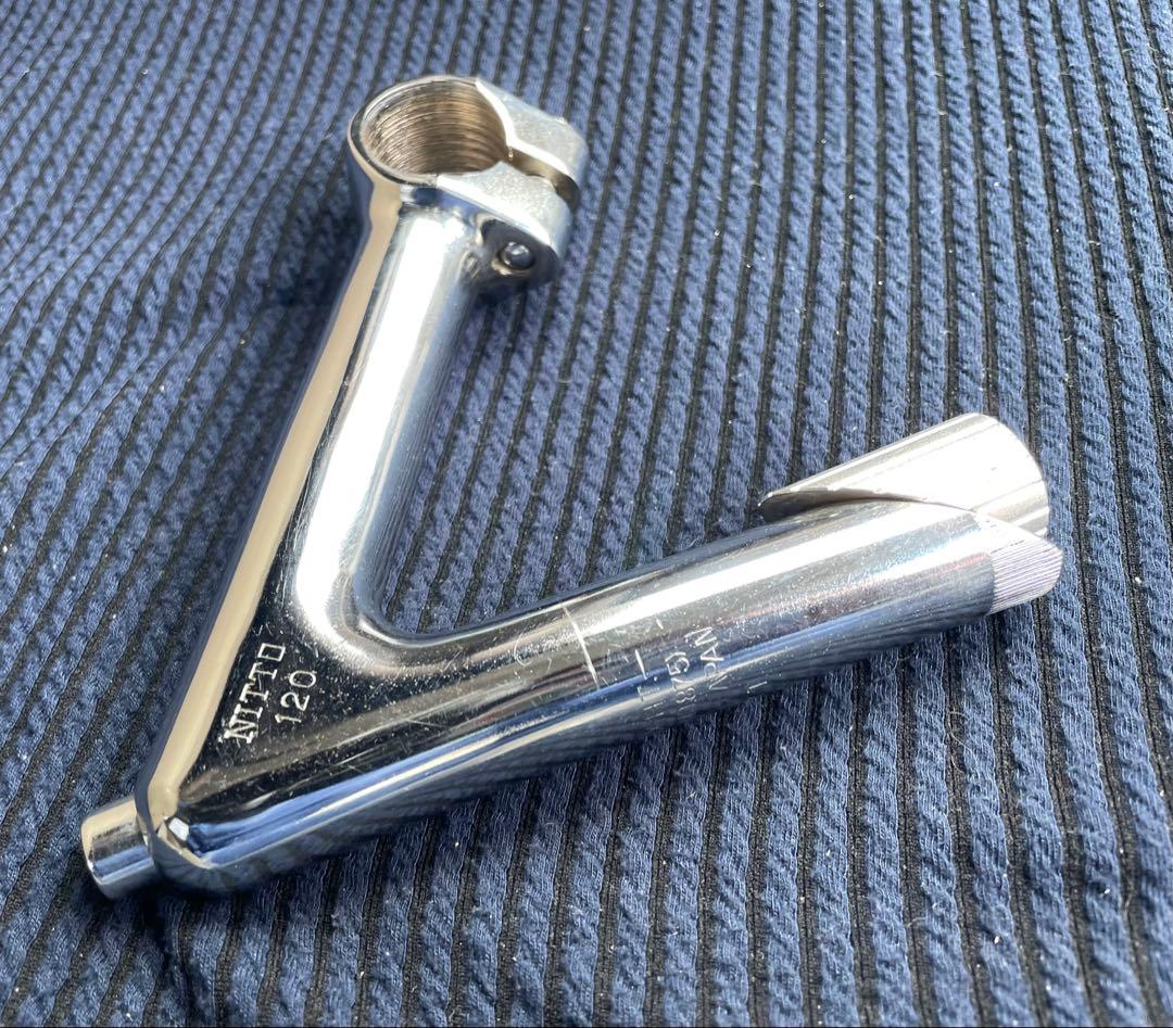 NJS NITTO 120mm 58° ステム　競輪　ピスト　ロードバイク