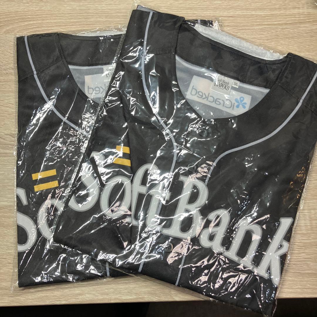 ソフトバンクホークス　ユニホーム　3XL
