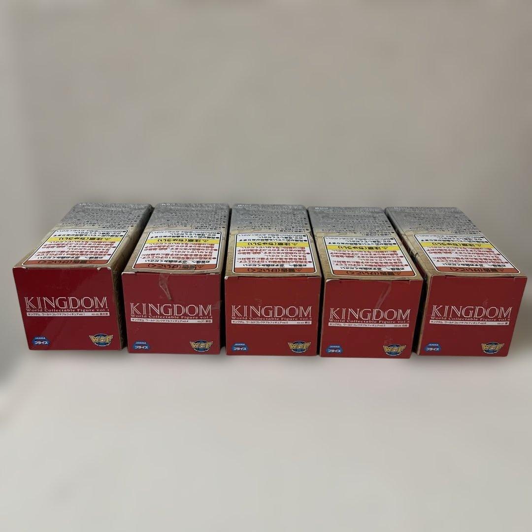キングダム　ワールドコレクタブルフィギュア　昌文君　蒙恬　麃公　白起　騰　セット