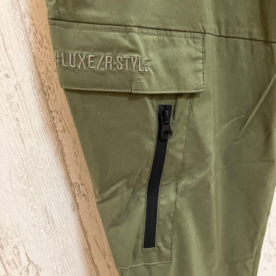 LUXE/R GOLF ストレッチ布帛カーゴパンツ
