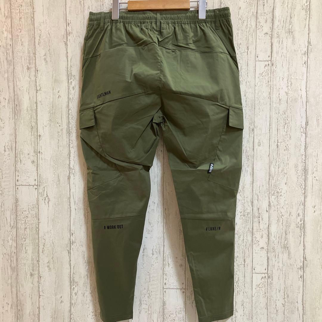 LUXE/R GOLF ストレッチ布帛カーゴパンツ