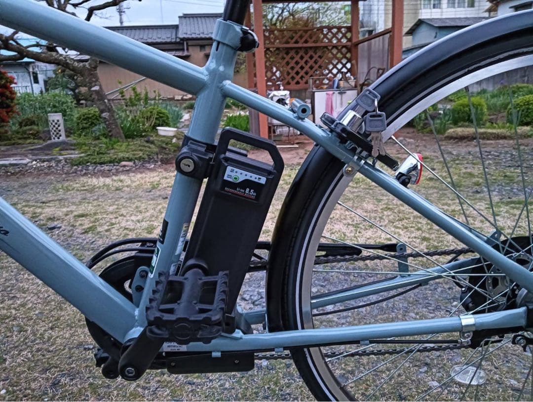新品 未使用 アサヒ 丸石 電動アシスト自転車 27インチ 茨城　栃木
