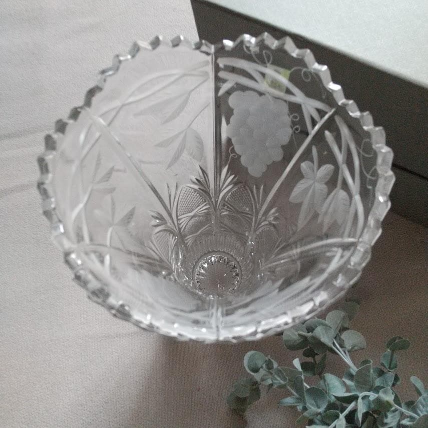 【新品】花瓶　ポーランド製　ガラス　ＨＯＵＳＥ＆ＢＥＳＴ　ＨＯＹＡ