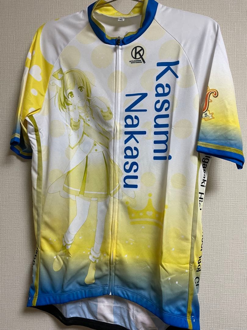 ラブライブ!中須かすみ　サイクルジャージ XL
