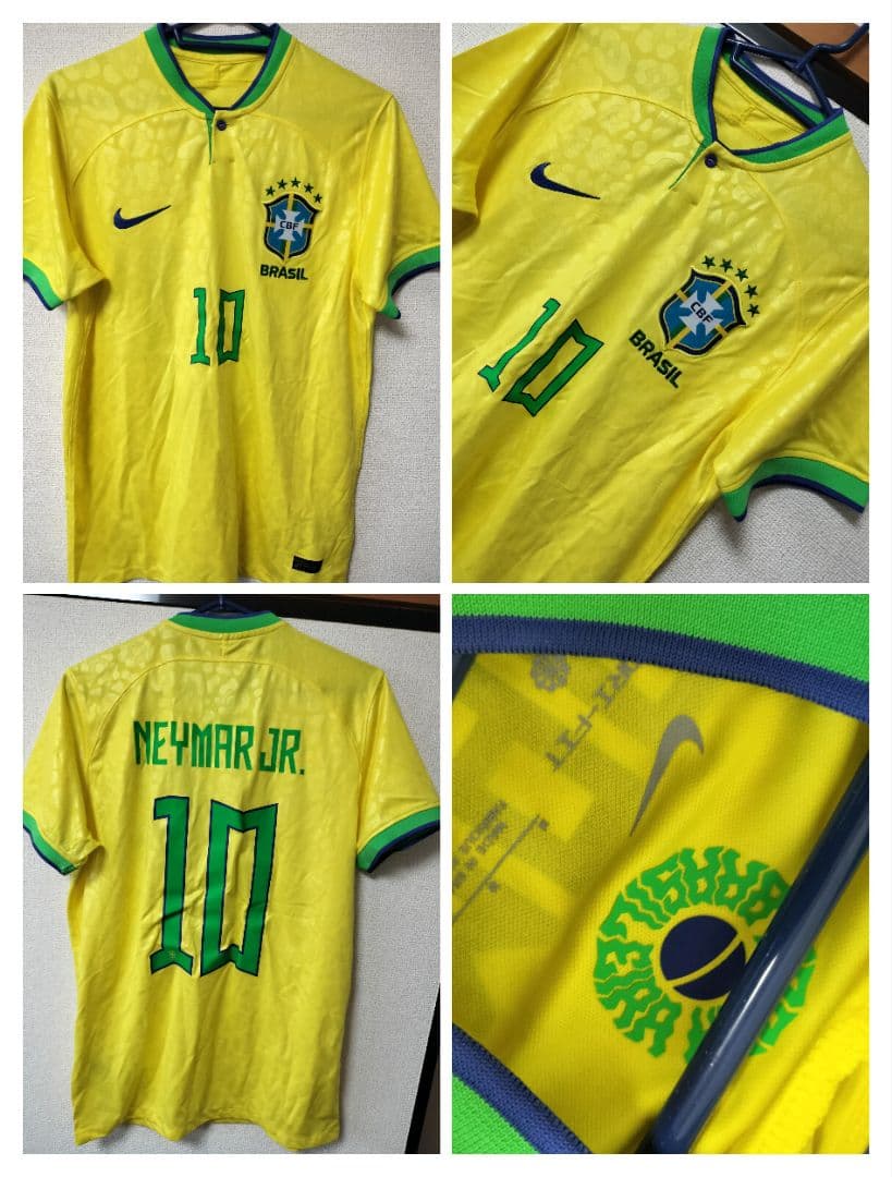 Nike ブラジル代表 NEYMAR JR. 10番ジャージ