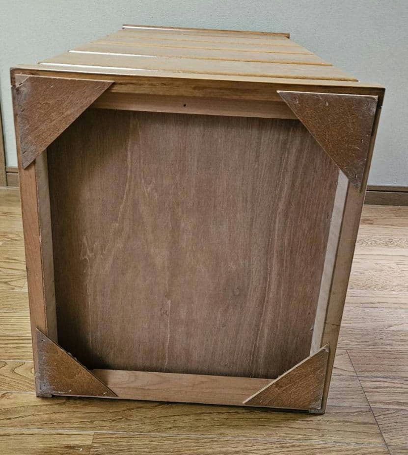 ブラウン木製チェスト ·タンス5段