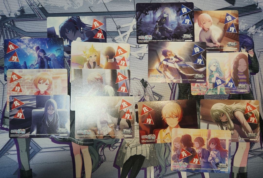 プロジェクトセカイVol3　RR以下4コン　先攻後攻マーカー