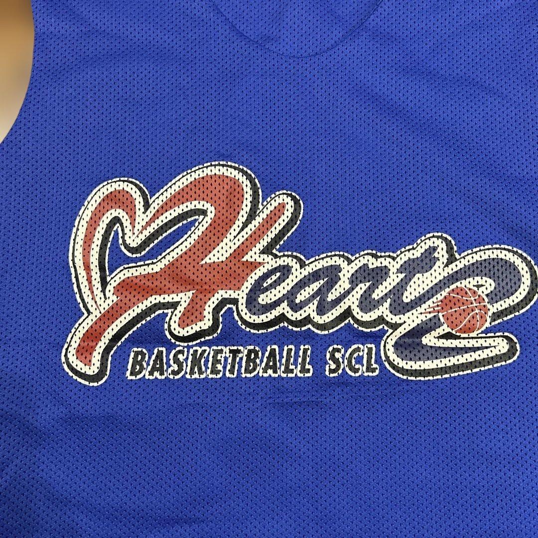 Heart BASKETBALL SCI ユニフォーム 青　上下160㎝