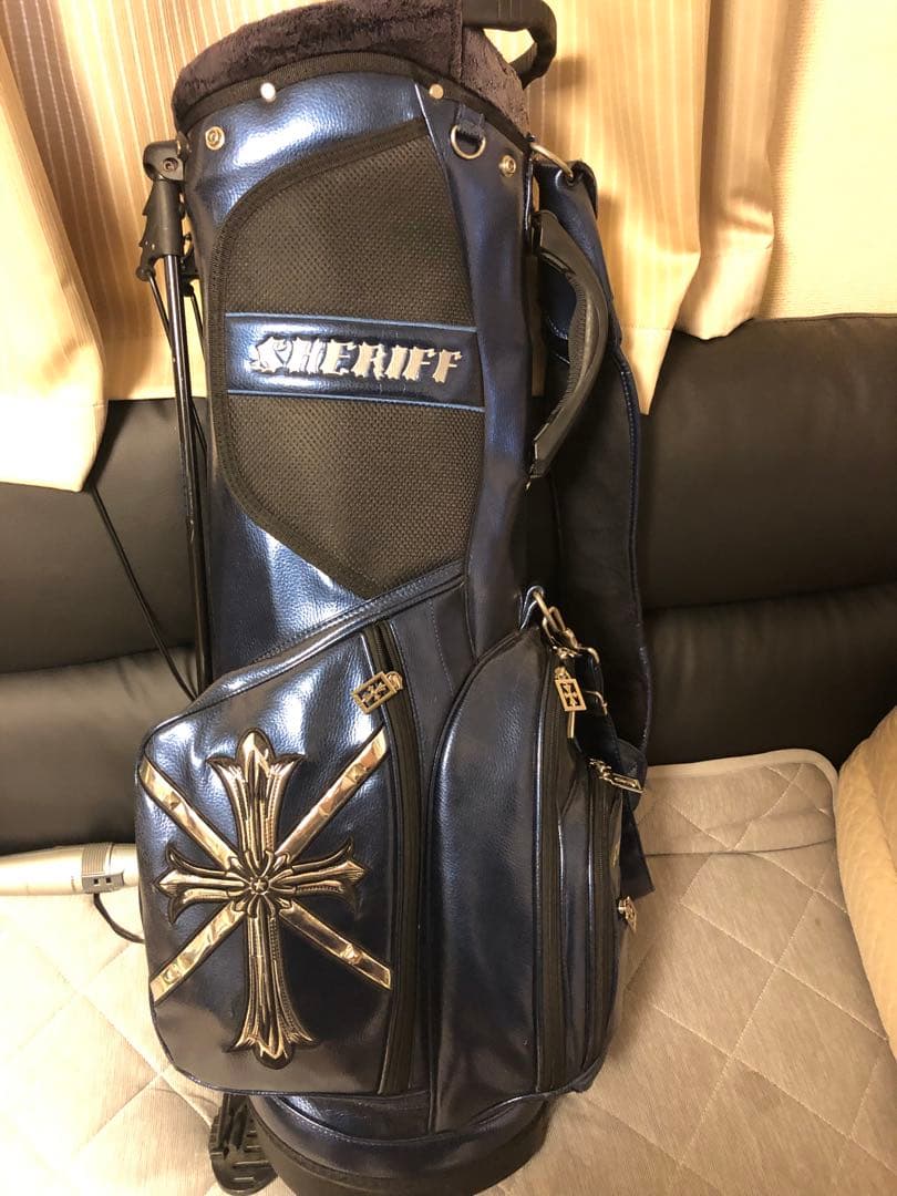 SHERIFF ゴルフバッグ ネイビー