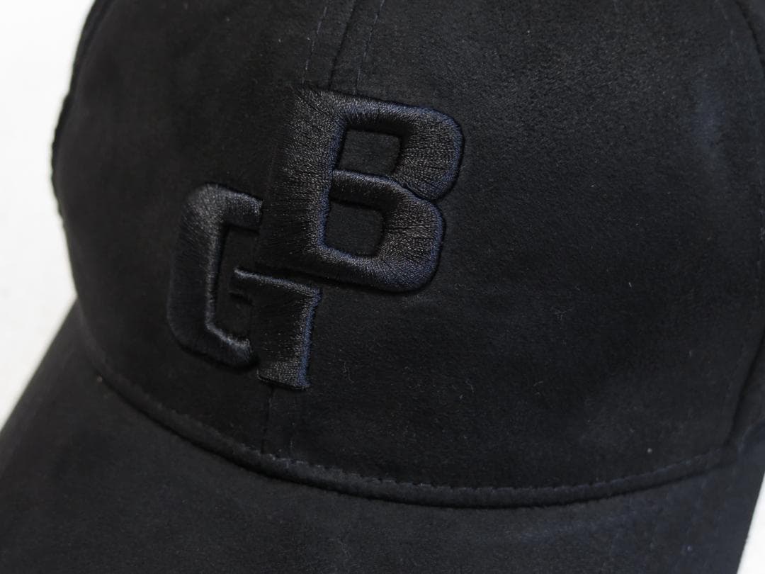 BRIEFING GOLFブリーフィングゴルフスウェードBGイニシャルキャップ