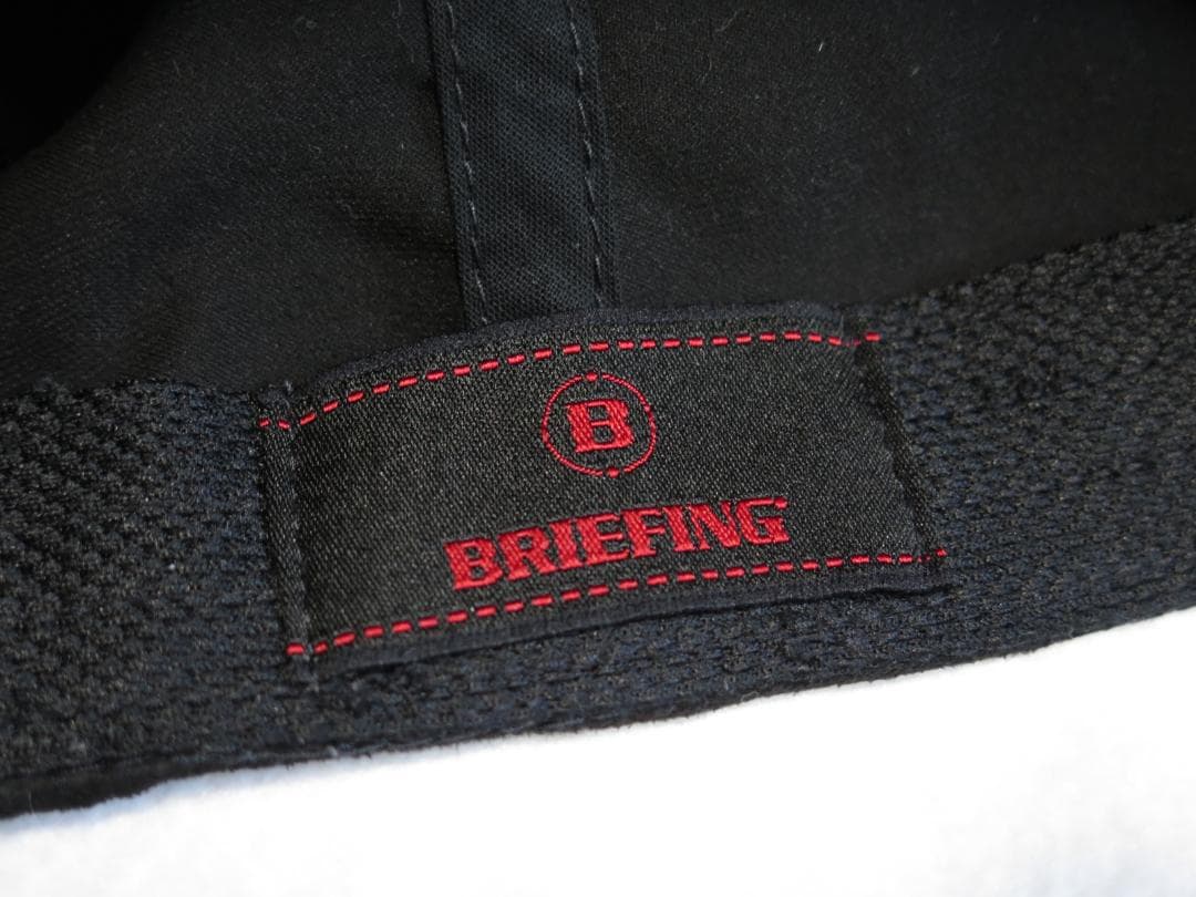 BRIEFING GOLFブリーフィングゴルフスウェードBGイニシャルキャップ