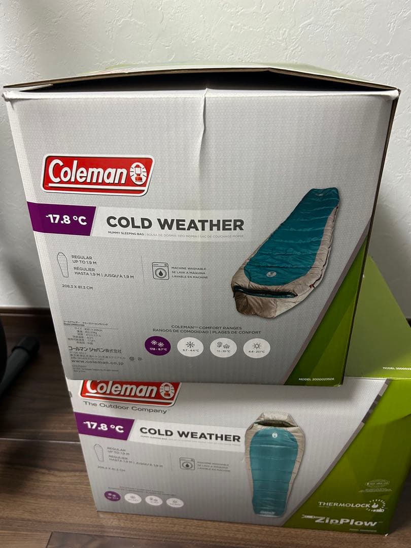 コールマンColeman寝袋 コールドウェザー マミースリーピングバッグ-17