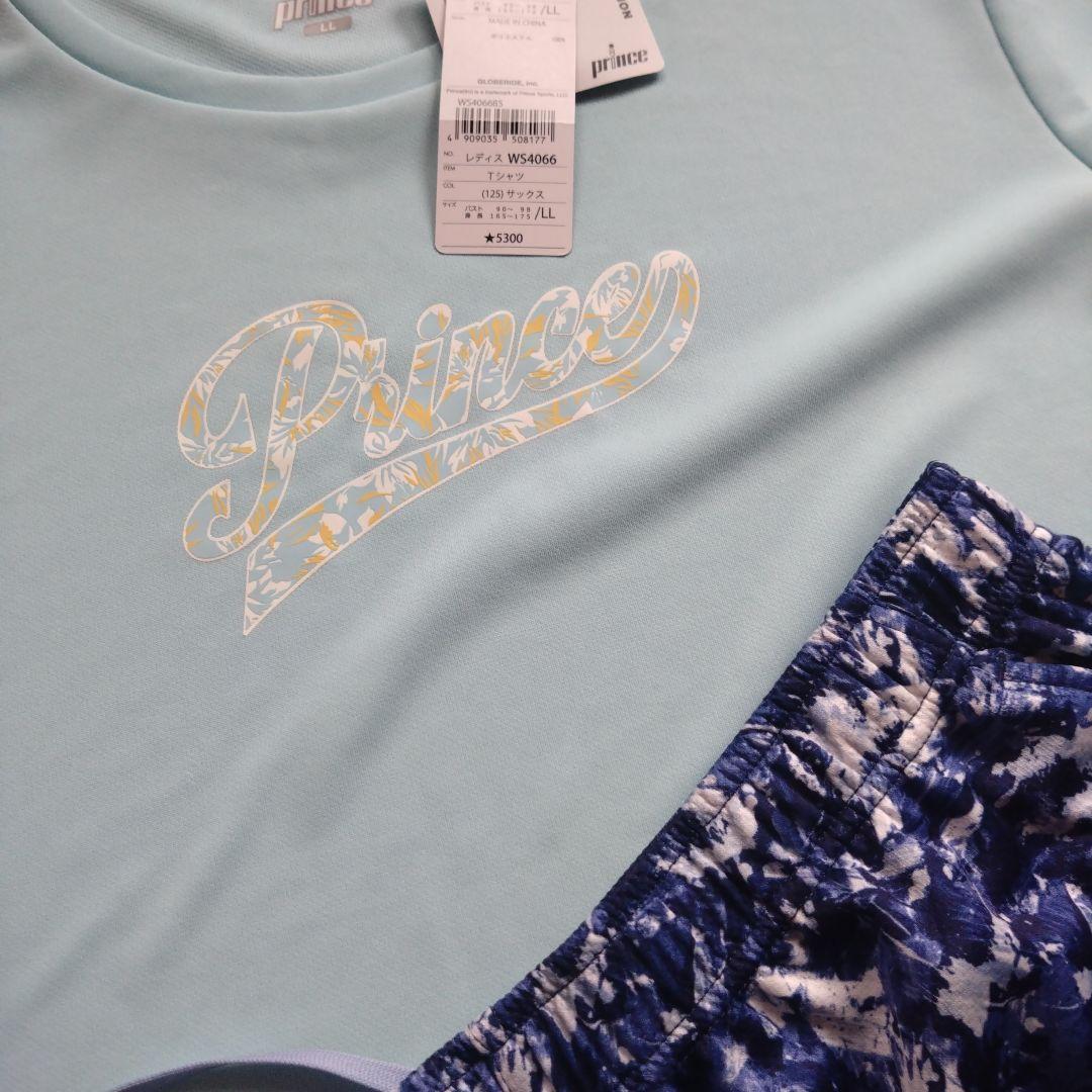 Prince　テニスウエア上下　Tシャツ＋ショートパンツ２点セット